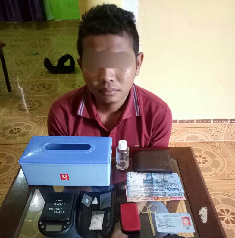 Karena Sabu, Pemuda Ini Harus Berurusan dengan Polisi di Hari Ulang Tahun nya