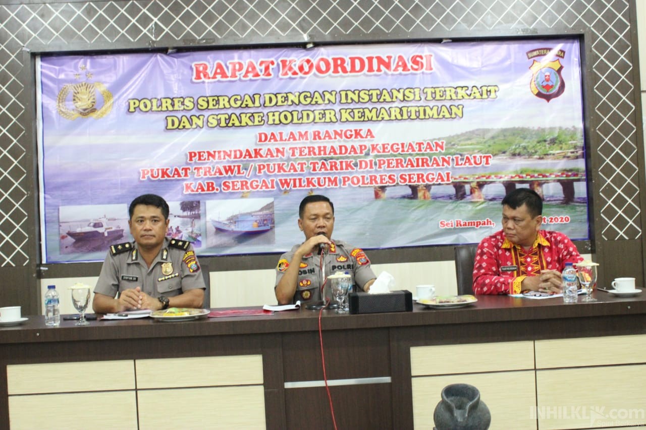 Kapolres Sergai: Semua Pihak Untuk Bersama Mengawasi Nelayan Pukat Trawl