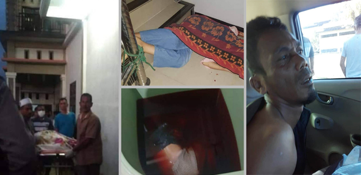 Suami Bunuh Istri dan Dua Anak Usai Makan Sahur