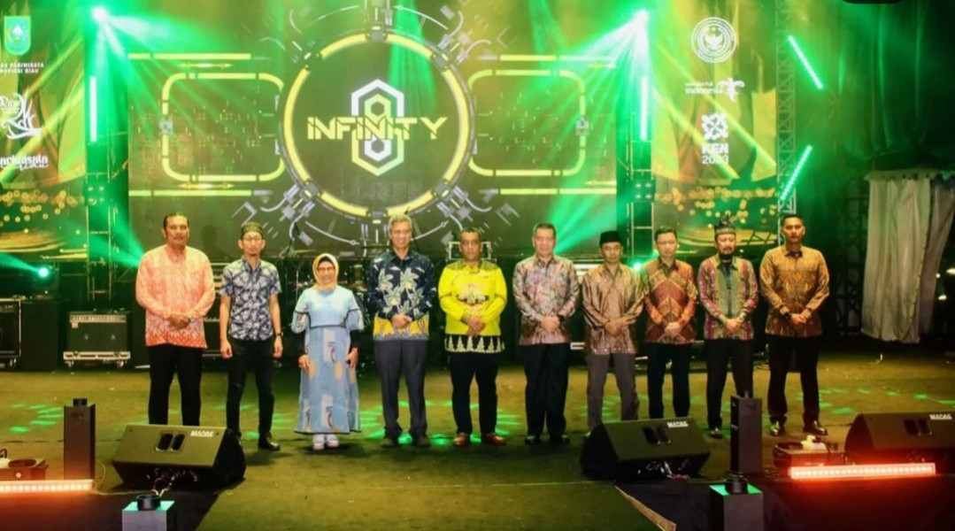 Wakili Bupati, Asisten IlI Setdakab Inhil Hadiri Opening Ceremony Kenduri Riau 2023