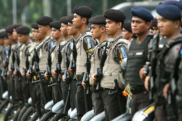 Polda Riau Kerahkan 540 Personel Amankan Kedatangan Ibu Negara Di Pekanbaru