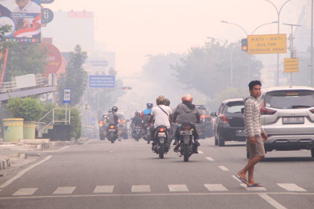 Kualitas Udara Tidak Sehat, Pemko Pekanbaru Perpanjang Libur Siswa SD dan SMP