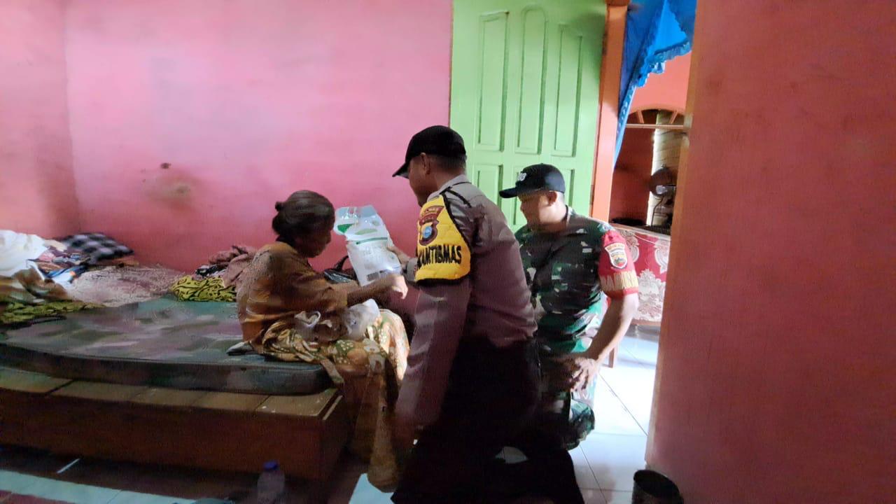 Polres Bengkalis Beri Bantuan Kepada Warga yang Sakit