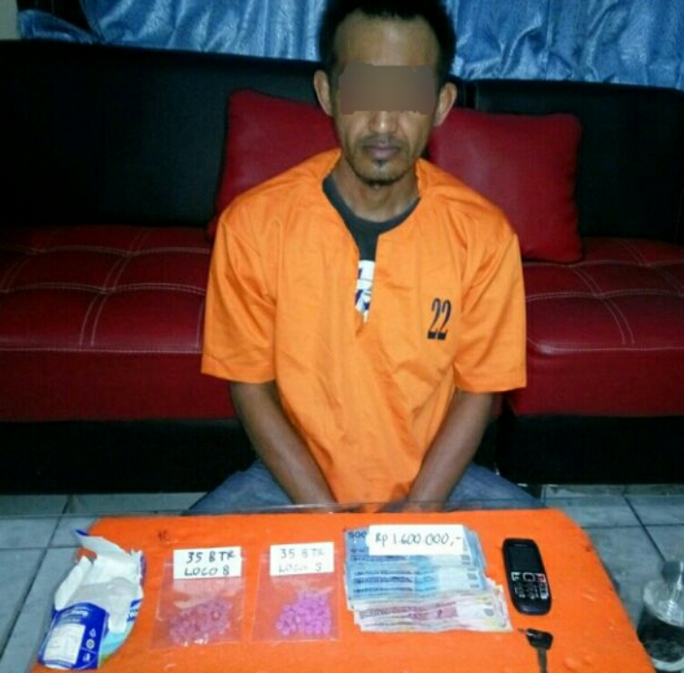 Bermula Dari Temuan Ekstasi Oleh 3 Orang Pelajar, KUR Berhasil Dibekuk Polisi