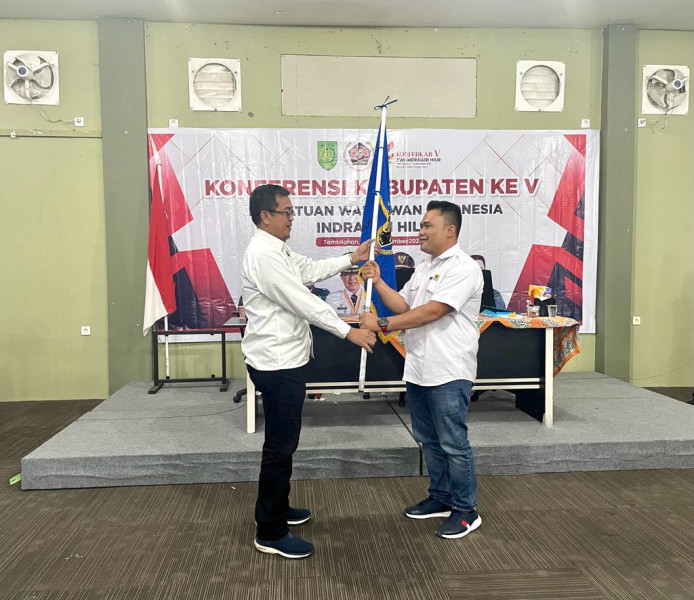 Ardiansyah Julor Kembali Terpilih Ketua PWI Inhil Periode 2023-2026