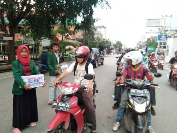 GMNI Gelar Aksi Galang Dana Bencana Tanah Merah