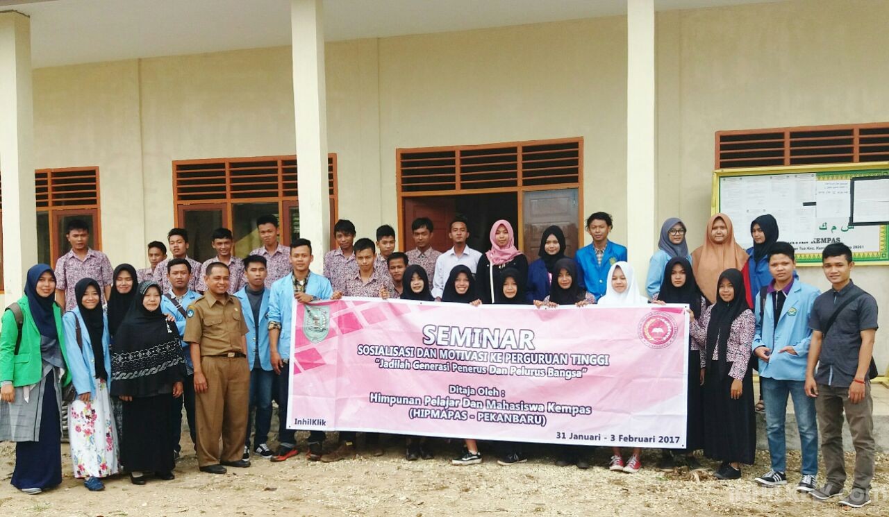 Organisasi Mahasiswa Kempas Gelar Seminar dan Sosialisasi Perguruan Tinggi