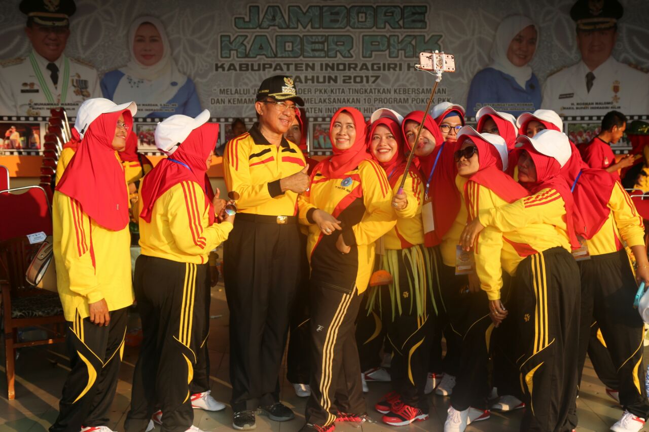 Bupati Buka Jambore Kader PKK 2017