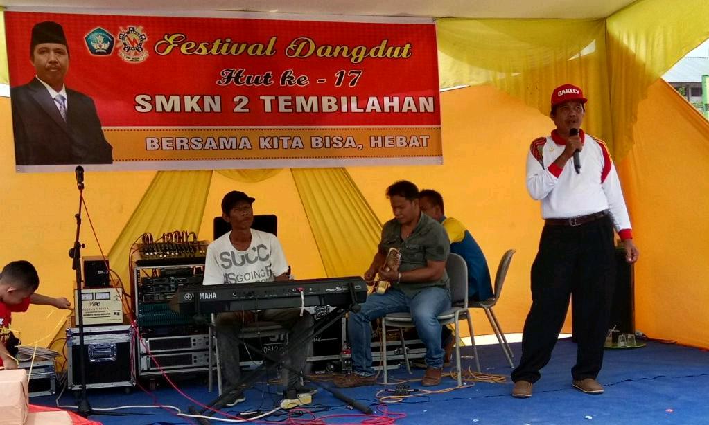 Lomba Dangdut Meriahkan HUT Ke-17 SMKN 2 Tembilahan
