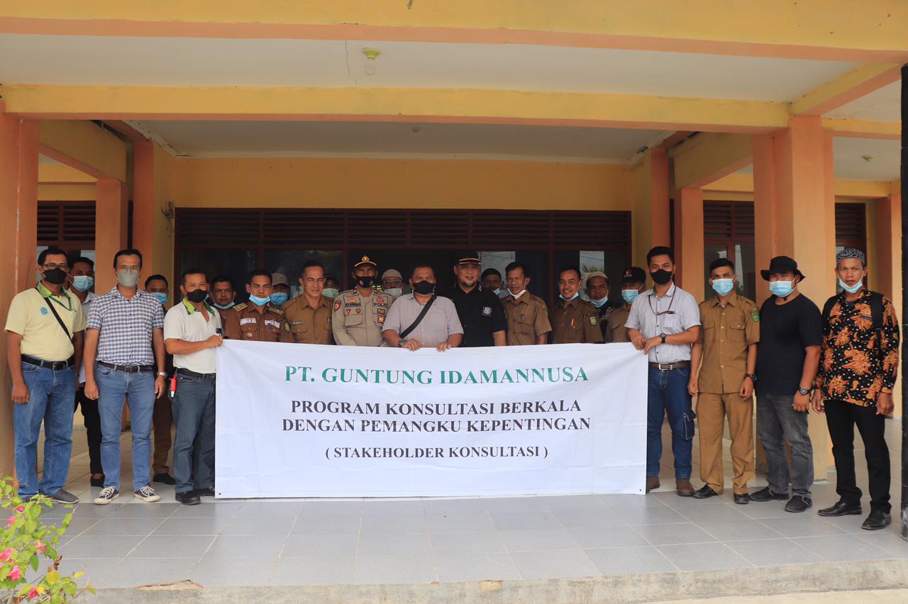 PT GIN Gelar Stakeholder Konsultasi dengan Pemangku Kepentingan di Kecamatan Gaung
