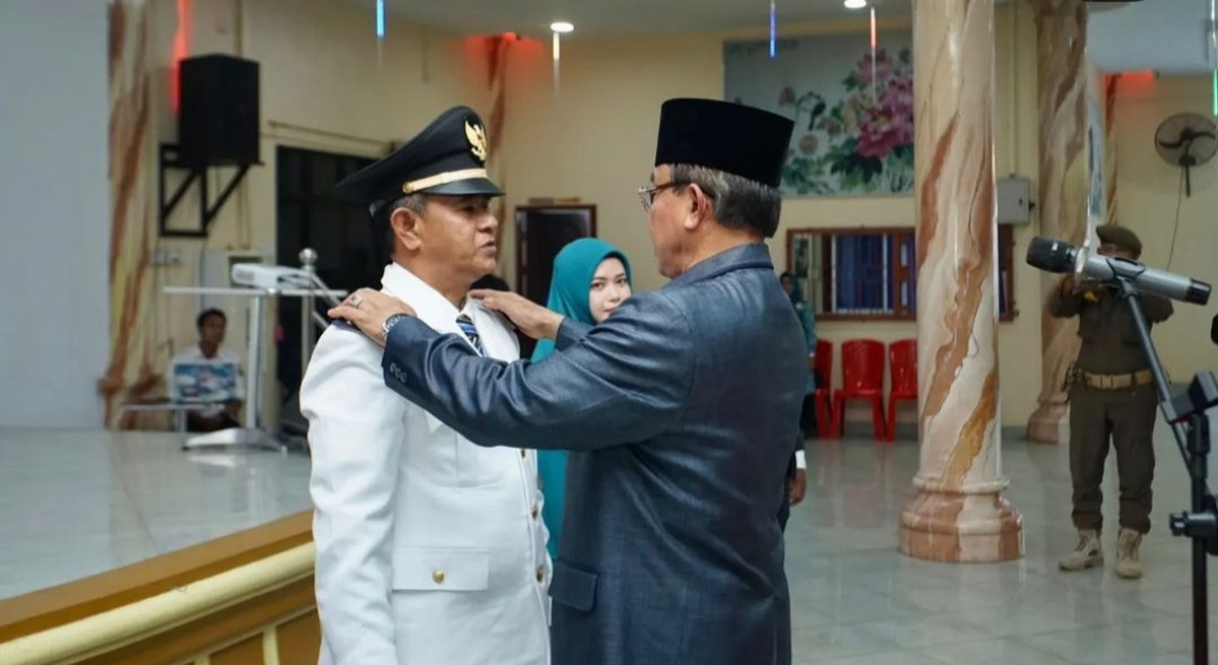 Bupati Inhil Lantik Camat Kateman