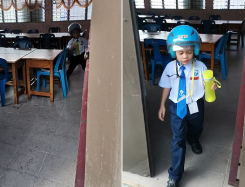Tupperware Sang Anak Tertinggal di Sekolah, Pria ini Balik Lagi Karena Takut Dimarahi Istri
