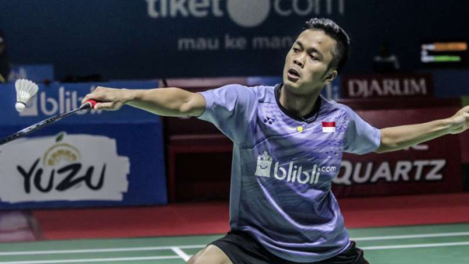 Jadi Tunggal Putra Tersisa, Anthony Ginting Enggan Terbebani