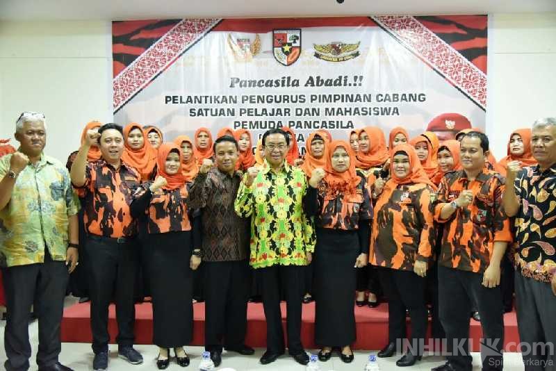 Satma PP dan Srikandi Inhil Dikukuhkan