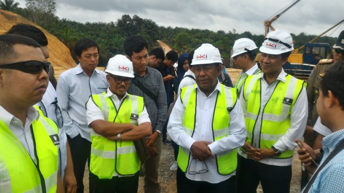 Seksi I Jalan Tol Pekanbaru Dumai Sudah Teraspal 6 Kilo Meter