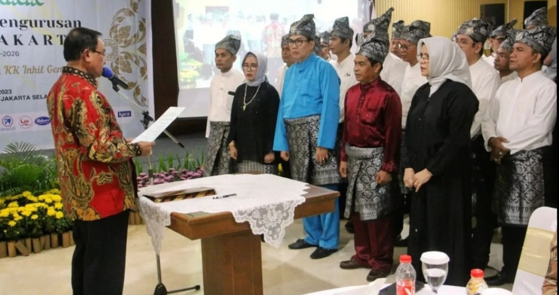 Bupati Wardan Kukuhkan Kepengurusan Kerukunan Keluarga Indragiri Hilir
