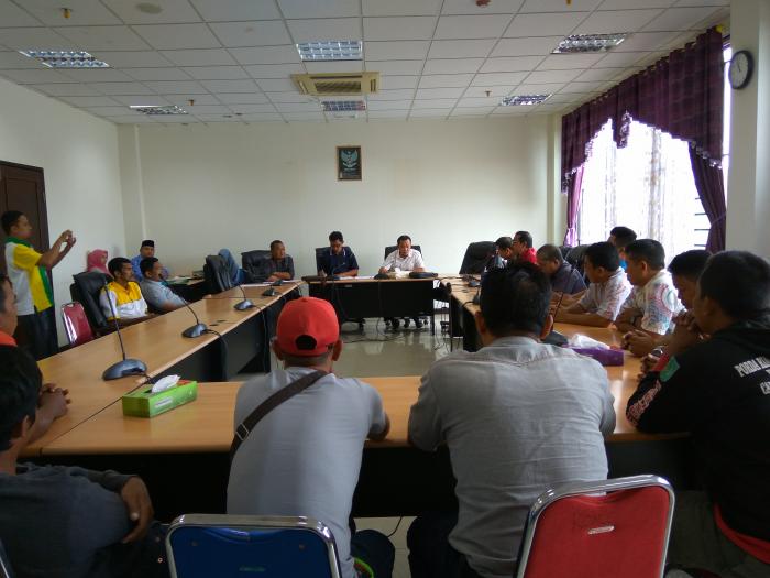 KONI Inhil Tidak Transfaran, 17 Cabor Ancam Boikot Atlit ke Porprov Kampar