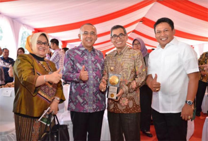 Gubri Hadiri Hari Lingkungan Hidup Tahun 2017, Riau Terima 2 Penghargaan dari Presiden