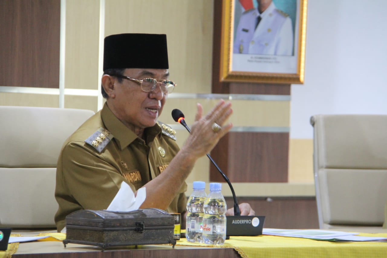 Bupati Inhil Apresiasi Desa Sungai Intan Ikuti Nominasi Desa Anti Korupsi Tahun 2022