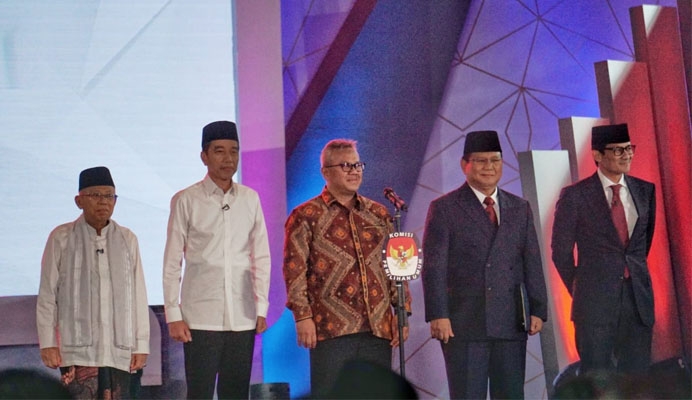 Data dan Fakta Debat Perdana Capres 2019