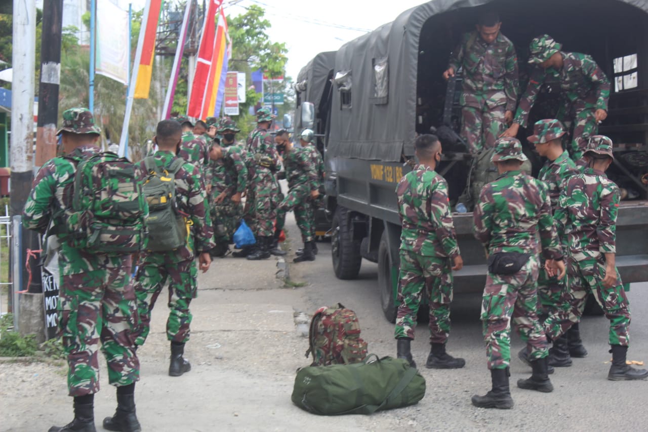 110 Pasukan Kodim 0314/Inhil Siap Berjibaku di Program TMMD ke-111