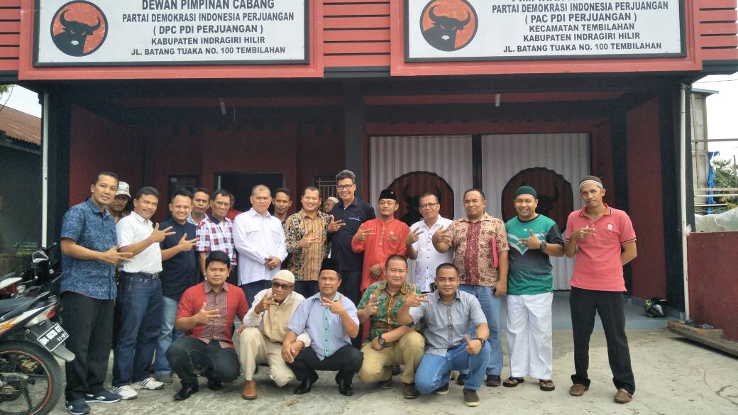 Siap Pimpin Inhil, Erpandi Mendaftar ke PDIP