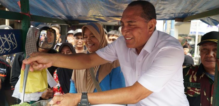 Cendol Edy Rahmayadi Laris Manis