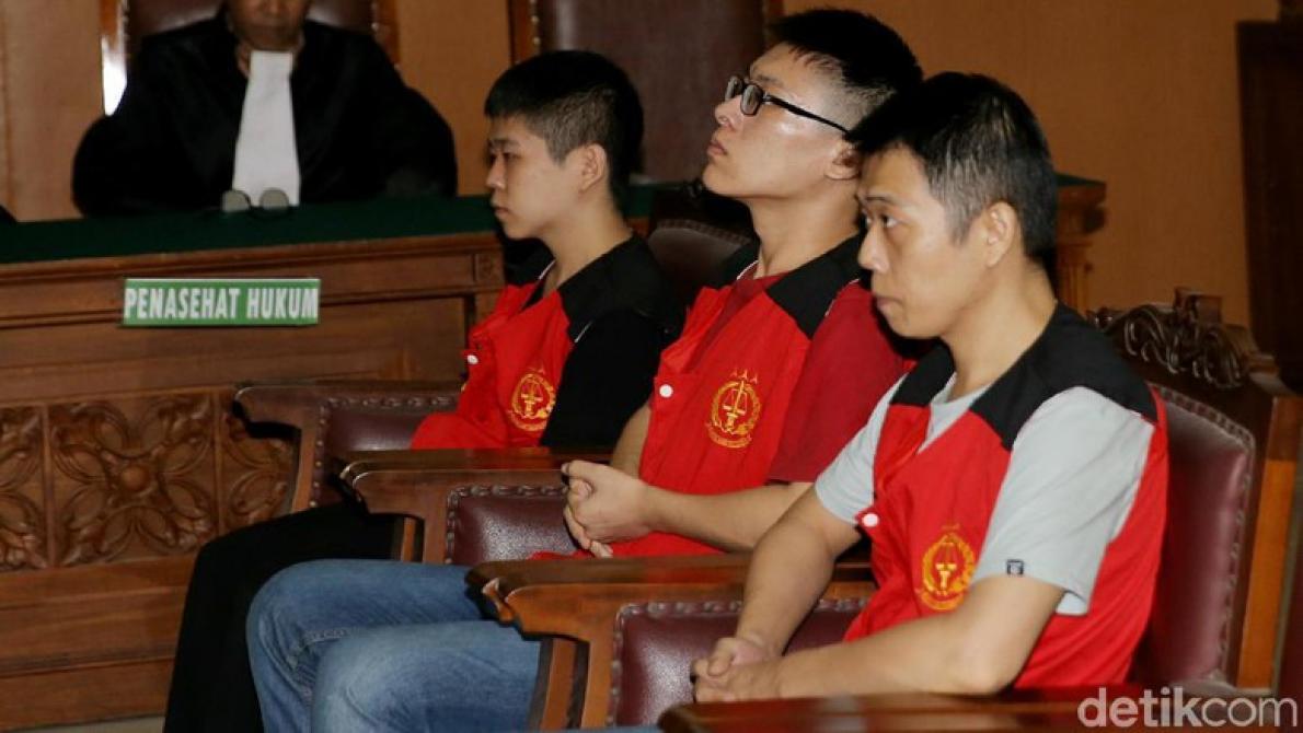 Ajukan Banding, 3 Penyelundup Satu Ton Sabu Tetap Dihukum Mati