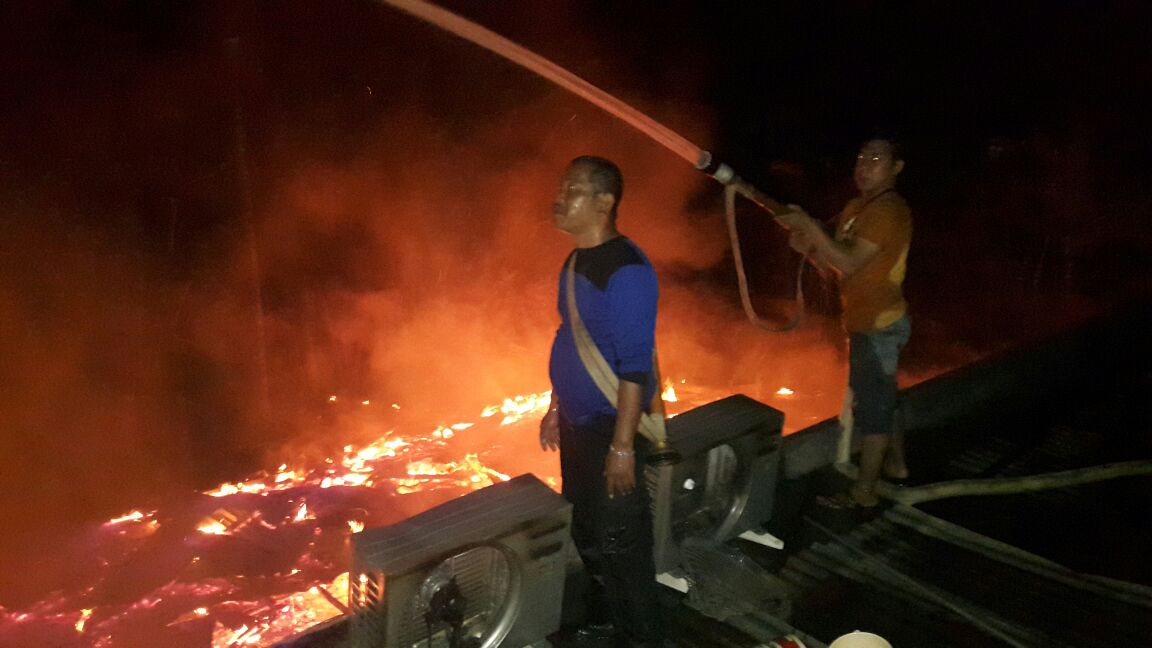 Satu Rumah Ludes Terbakar, Ratusan Juta Melayang