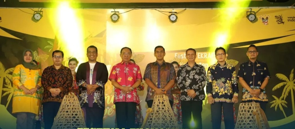 Bupati Inhil Resmi Buka Festival Ekonomi Kreatif Gemilang Creative Fest