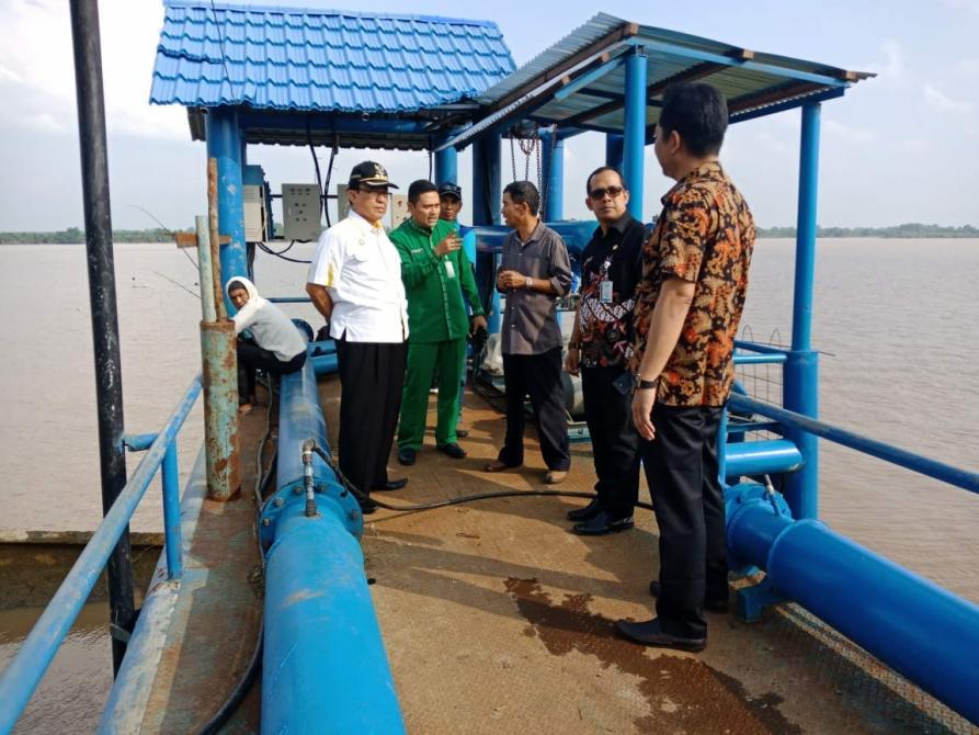 Sikapi Keluhan Masyarakat, Bupati Wardan Sidak ke Sumber Pengolahan Air PDAM TI
