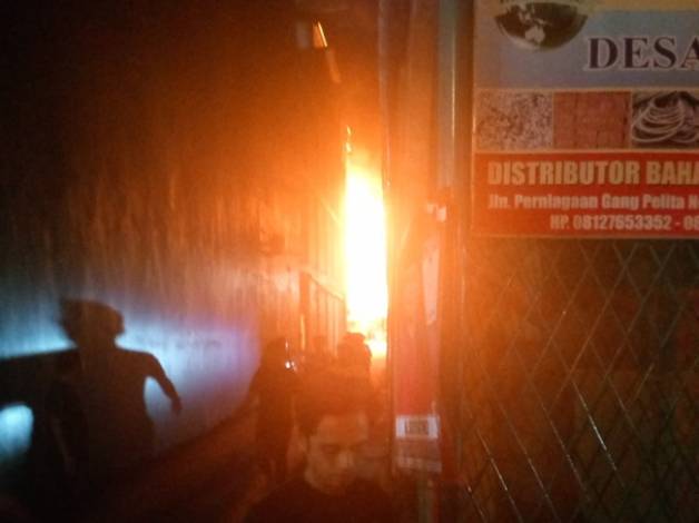 Kebakaran Rumah di Bagansiapiapi, Dua Orang Meninggal Dunia