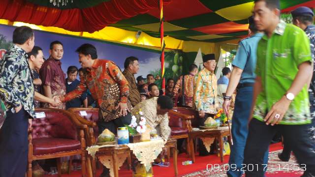 GUBRAK! Panggung Nyaris Ambruk, Undangan Festival Kelapa Internasional Berhamburan