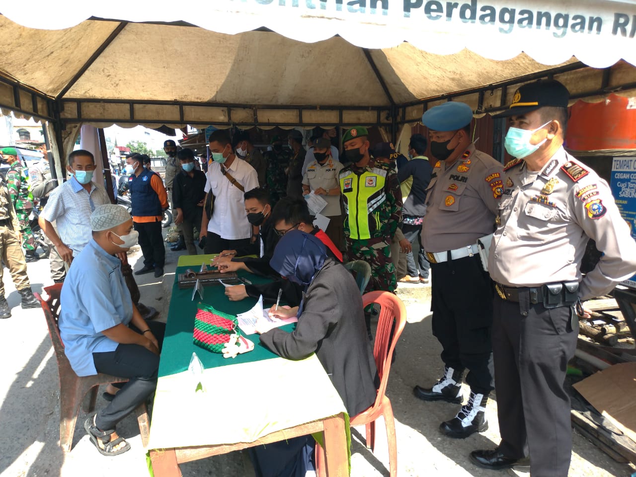 22 Warga Inhil Disidang Karena Tak Pakai Masker
