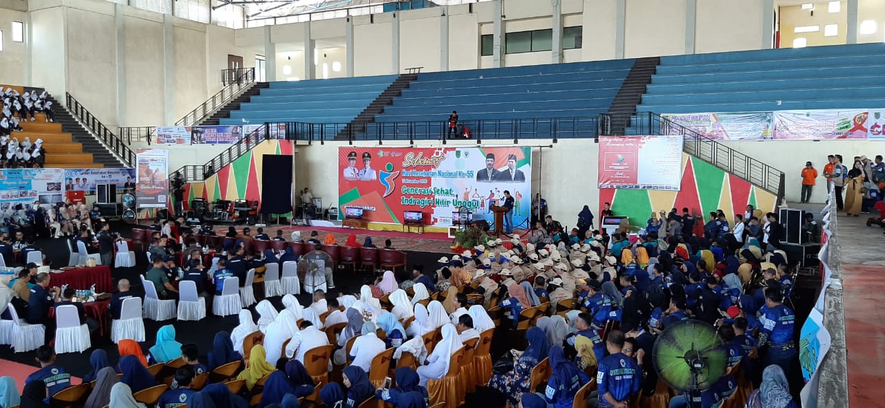 Di Puncak Peringatan HKN ke-55, Dinkes Inhil Louncing Majalah Elektronik Inter Sehat