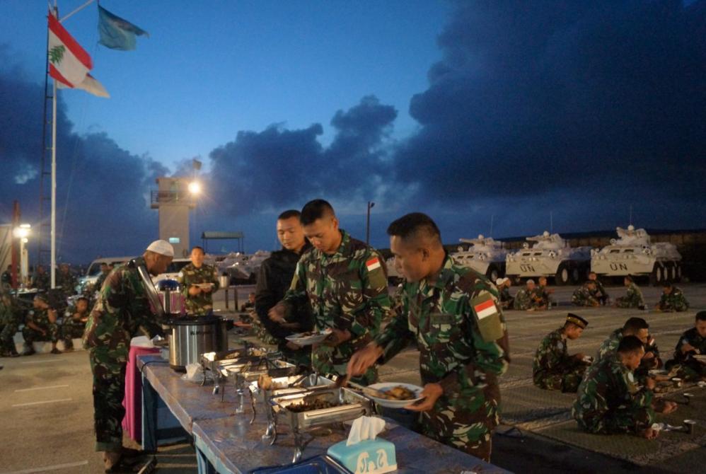 Sambut Ramadhan 1439 H di Lebanon, Pasukan Garuda Indobatt Gelar Doa Bersama