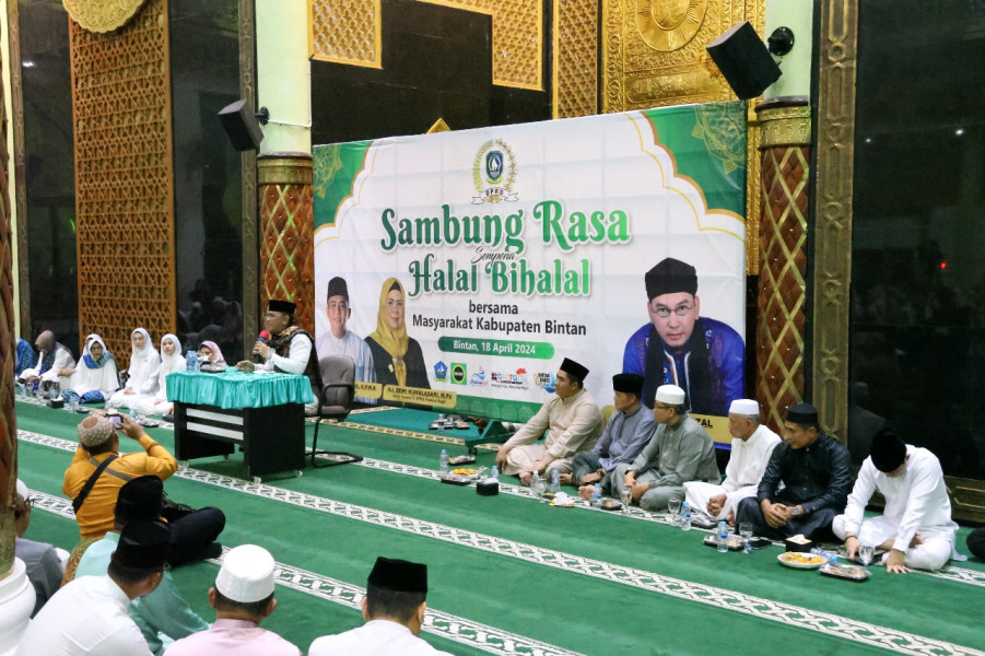 PLN Icon Plus Sukseskan Acara Live Streaming Halal Bi Halal Pemkab Bintan