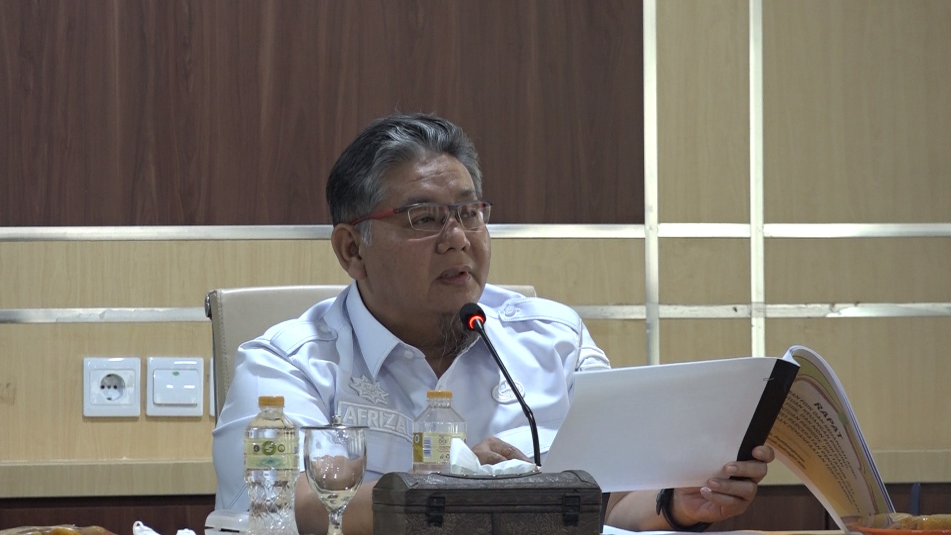 Sekda Inhil Pimpin Rapat Progres DAK Fisik/Non Fisik dan Keuangan APBD 2022