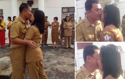 Berita Ciuman Masal PNS Adalah Hoax?