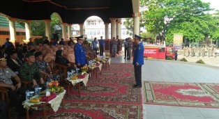 Harapan Bupati Inhil Saat Menghadiri Peringatan HUT Damkar Ke-98 tahun 2017