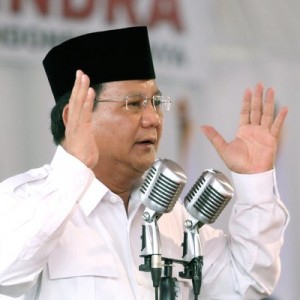 Prabowo Minta Para Pendukung Tak Terhasut dengan Quick Count
