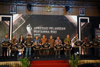Pemprov Riau Raih Penghargaan Pelanggan Terbaik Pertamina 2023