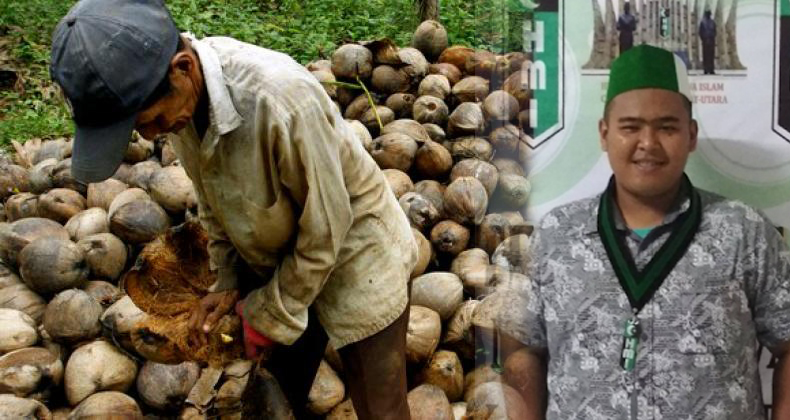 Jeritan Mahasiswa Inhil Anak Petani Kelapa