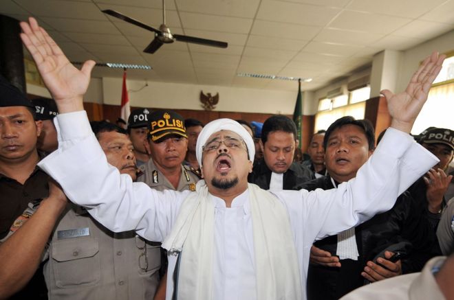 Ditetapkan Sebagi Tersangka, Rizieq Syihab Marah