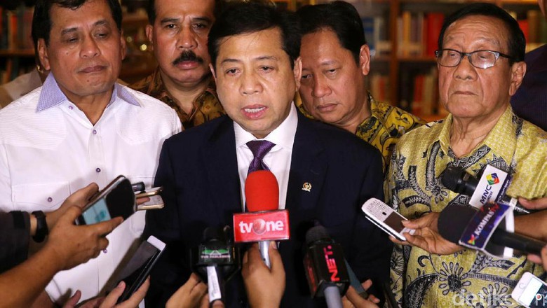 Setya Novanto Lolos Dari Status Tersangka Pada Kasus E-Ktp