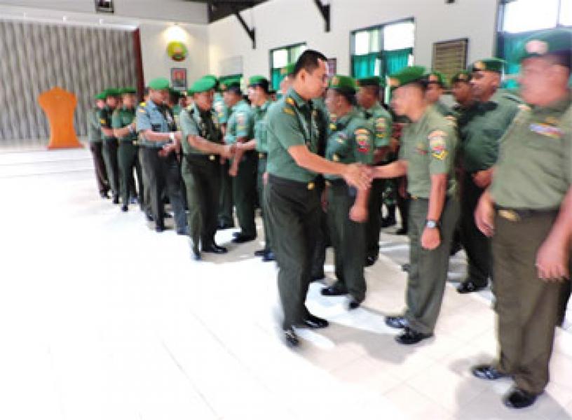 Dandim 0314/Inhil Halal Bihalal Bersama Seluruh Prajurit dan PNS