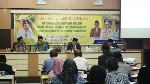 2020 Bupati Inhil Minta OPD Maksimalkan Keterbukaan Informasi Publik