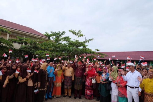 Peringati Hari Anak Internasional, 11 Sekolah di Inhil Belajar di Luar Kelas Selama 3 Jam