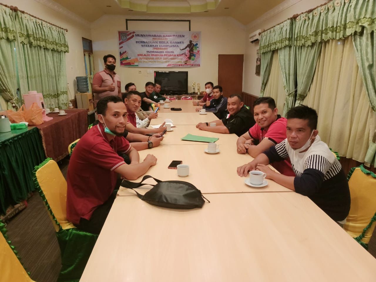 Aklamasi, Ricky Putra Pimpin Perbasi Inhil Periode 2022-2026