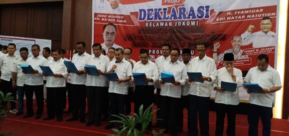 Gubernur Tegur Bupati Walikota Ikut Deklarasi Projo Oktober Lalu